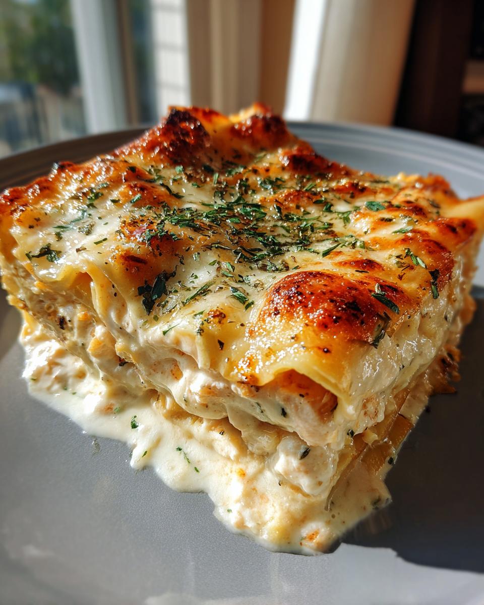 Creamy Chicken Lasagna - detail 2