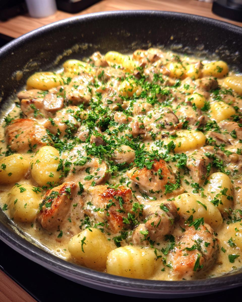 Creamy Chicken and Gnocchi - detail 1