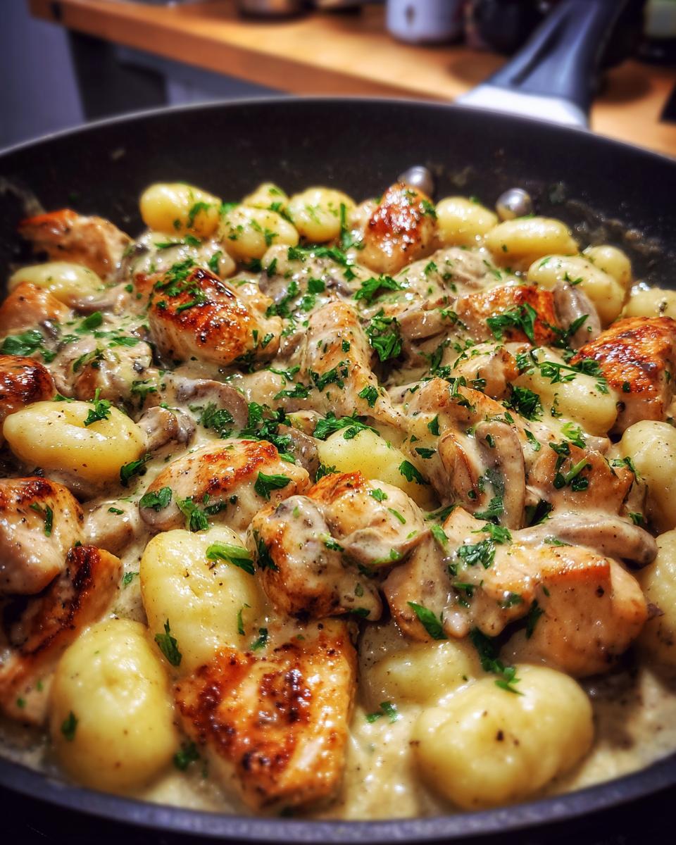 Creamy Chicken and Gnocchi - detail 2