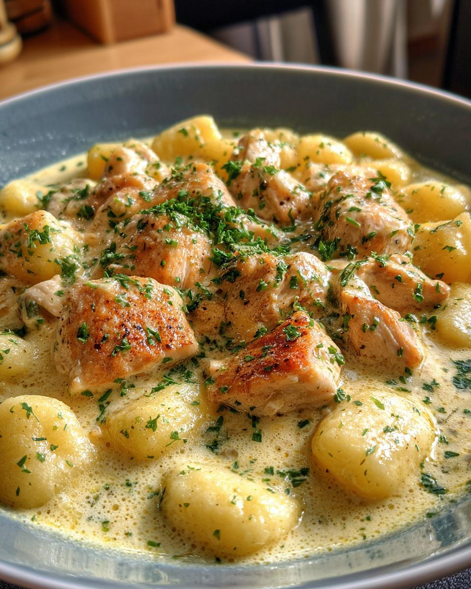 Creamy Chicken and Gnocchi - detail 3