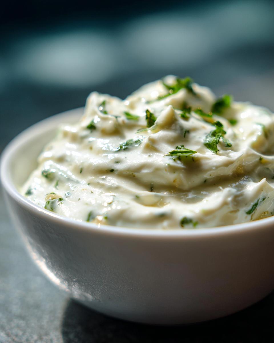 Creamy Garlic Sauce - detail 1