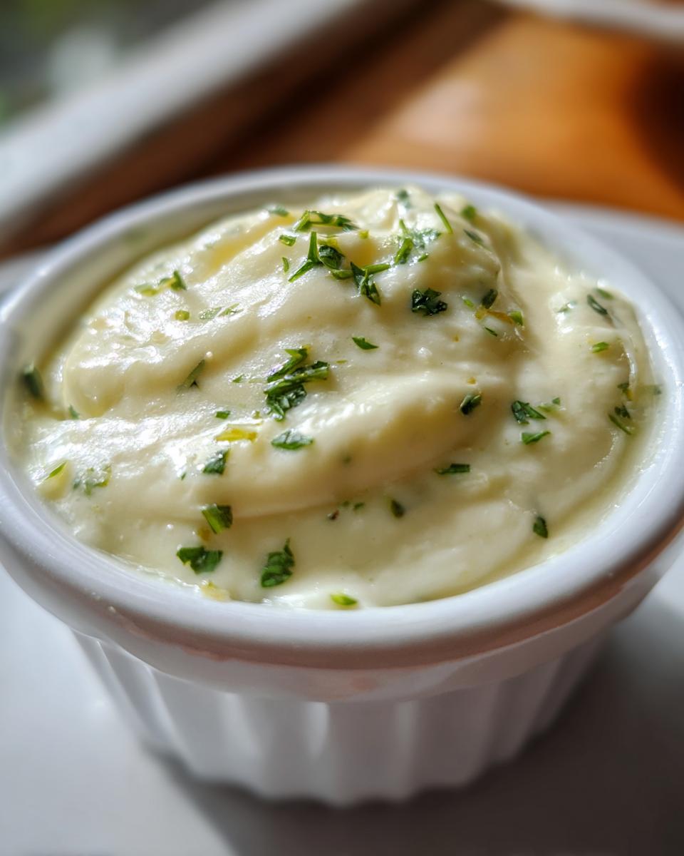 Creamy Garlic Sauce - detail 3