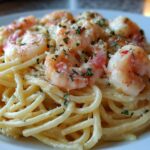 Creamy Shrimp Spaghetti