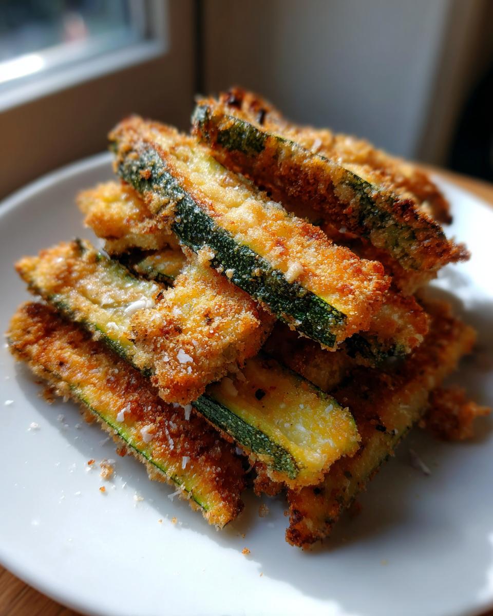 Crispy Fried Zucchini Fries - detail 2