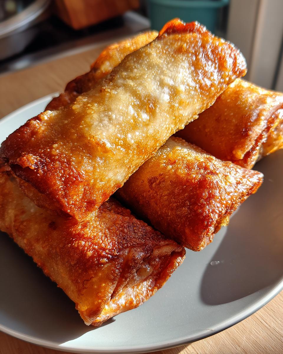Crispy Golden Brown Egg Rolls - detail 1