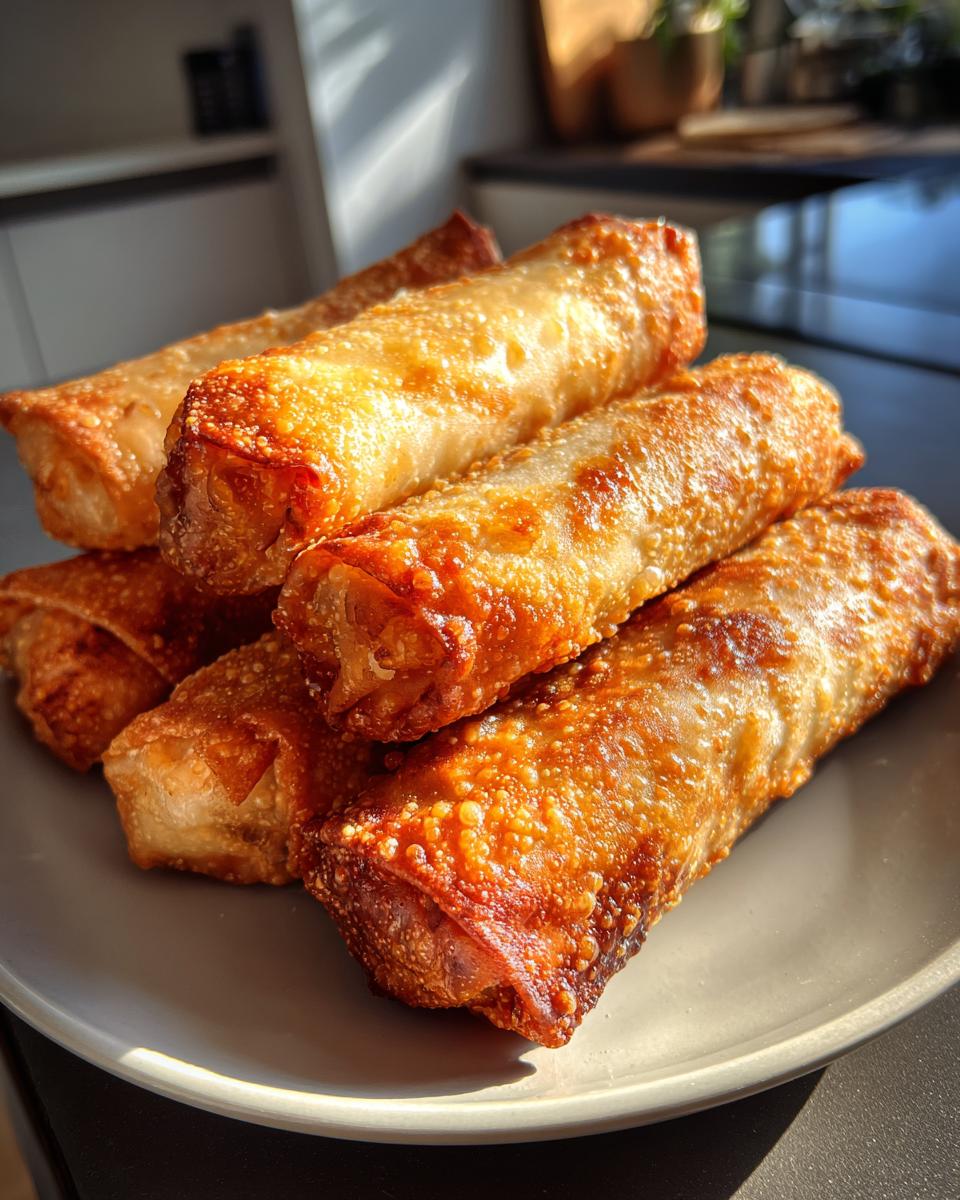 Crispy Golden Brown Egg Rolls - detail 3
