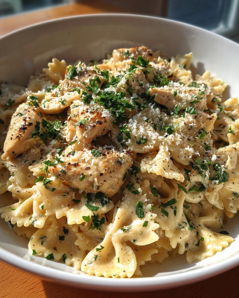 Crock-Pot Olive Garden Chicken Pasta - detail 3