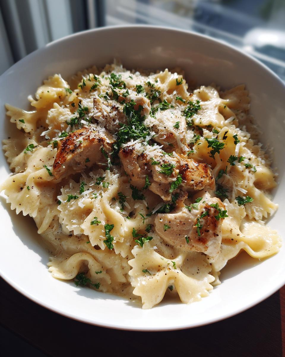 Crock-Pot Olive Garden Chicken Pasta - detail 4