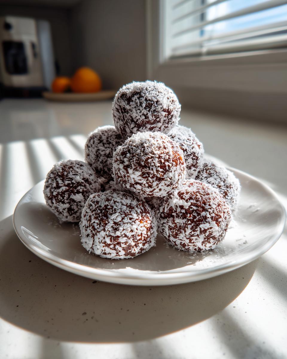 Crunchy Chocolate Rice Krispie Balls for Halloween - detail 1