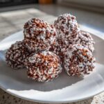 Crunchy Chocolate Rice Krispie Balls for Halloween