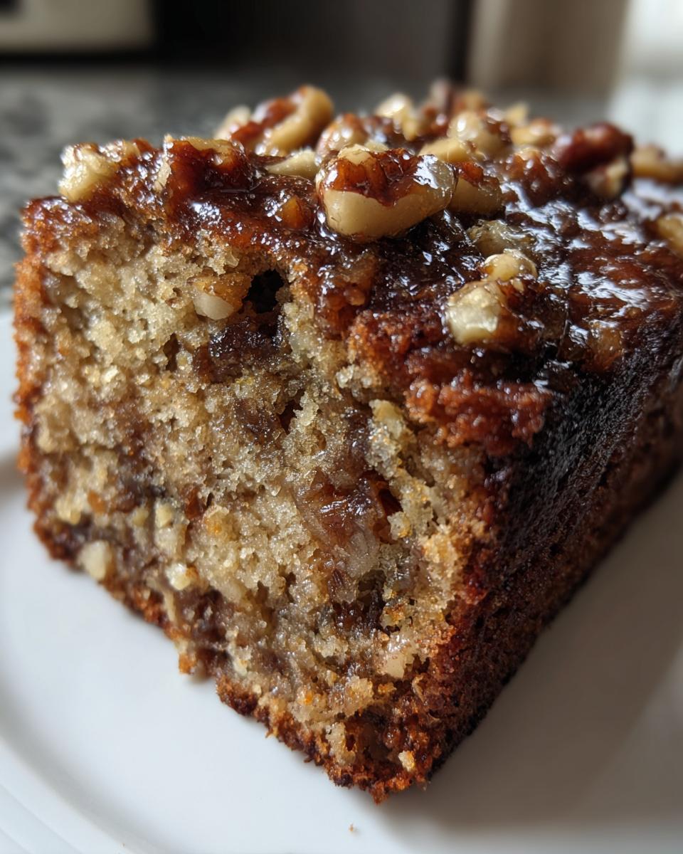 Date and Walnut Cake - detail 1