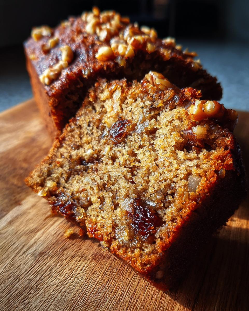 Date and Walnut Cake - detail 2