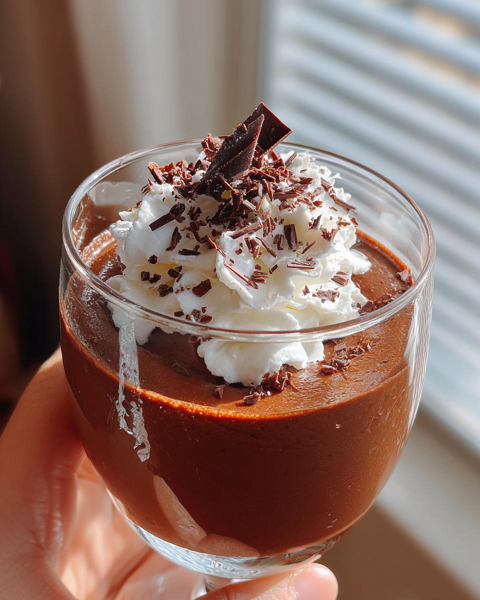 Decadent Chocolate Mousse for Christmas - detail 1