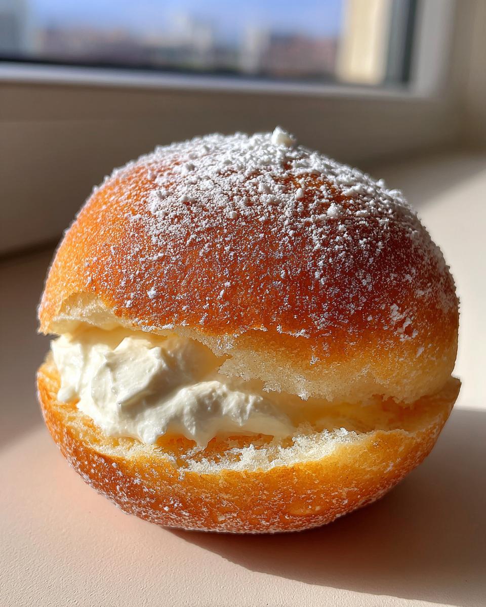 Dreamy Mochi Buns with Yogurt Mousse - detail 2