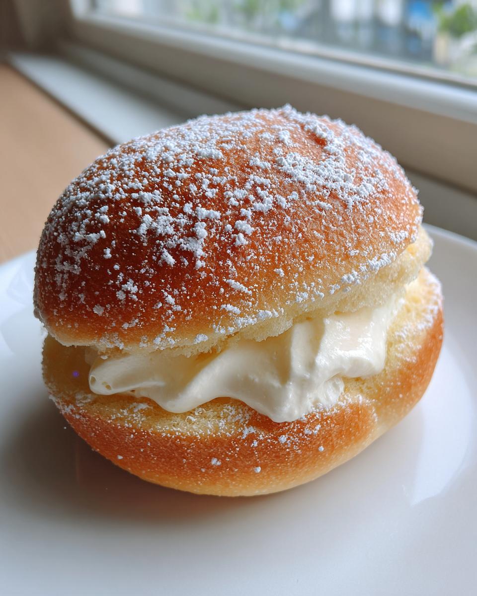 Dreamy Mochi Buns with Yogurt Mousse - detail 3