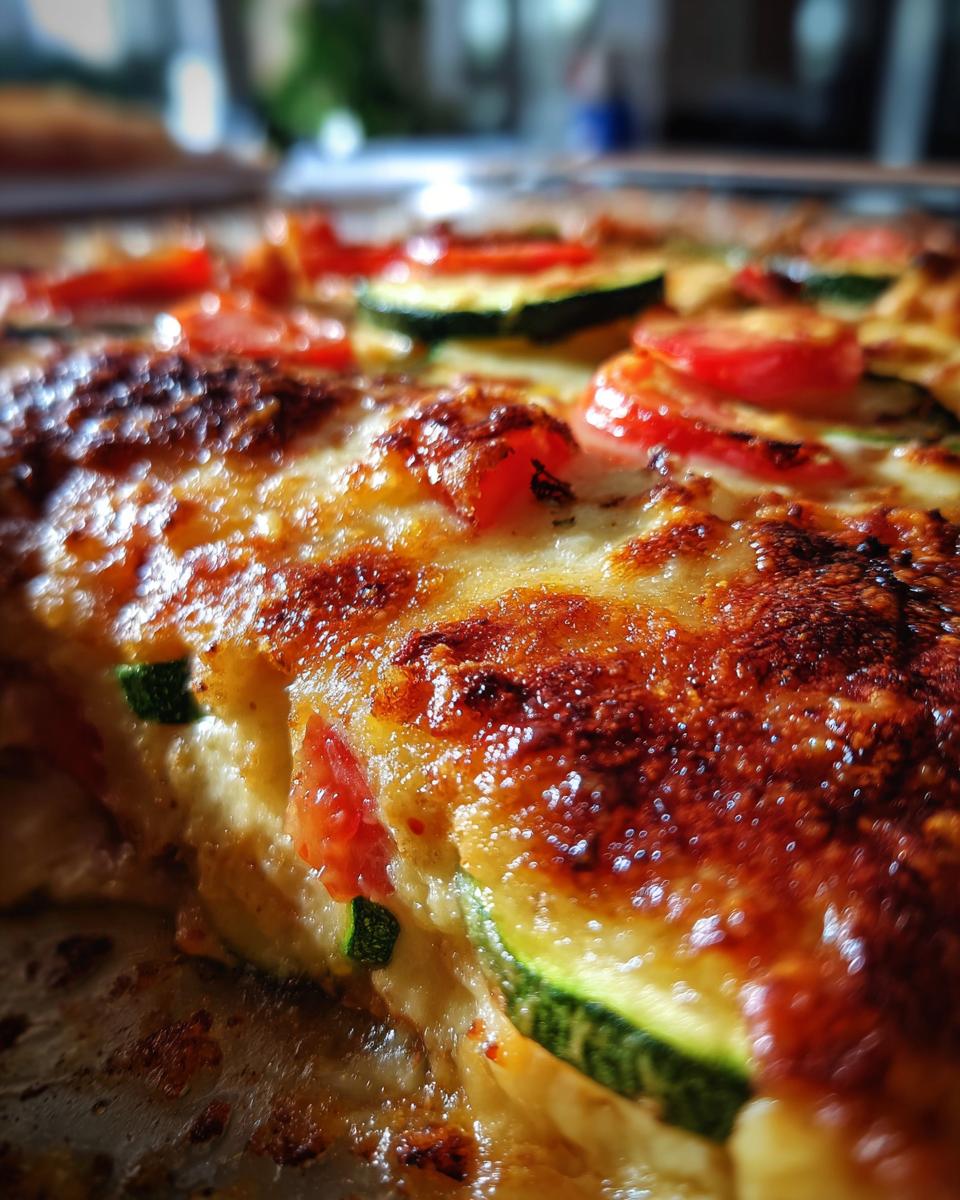 Easy Zucchini and Tomato Gratin - detail 1