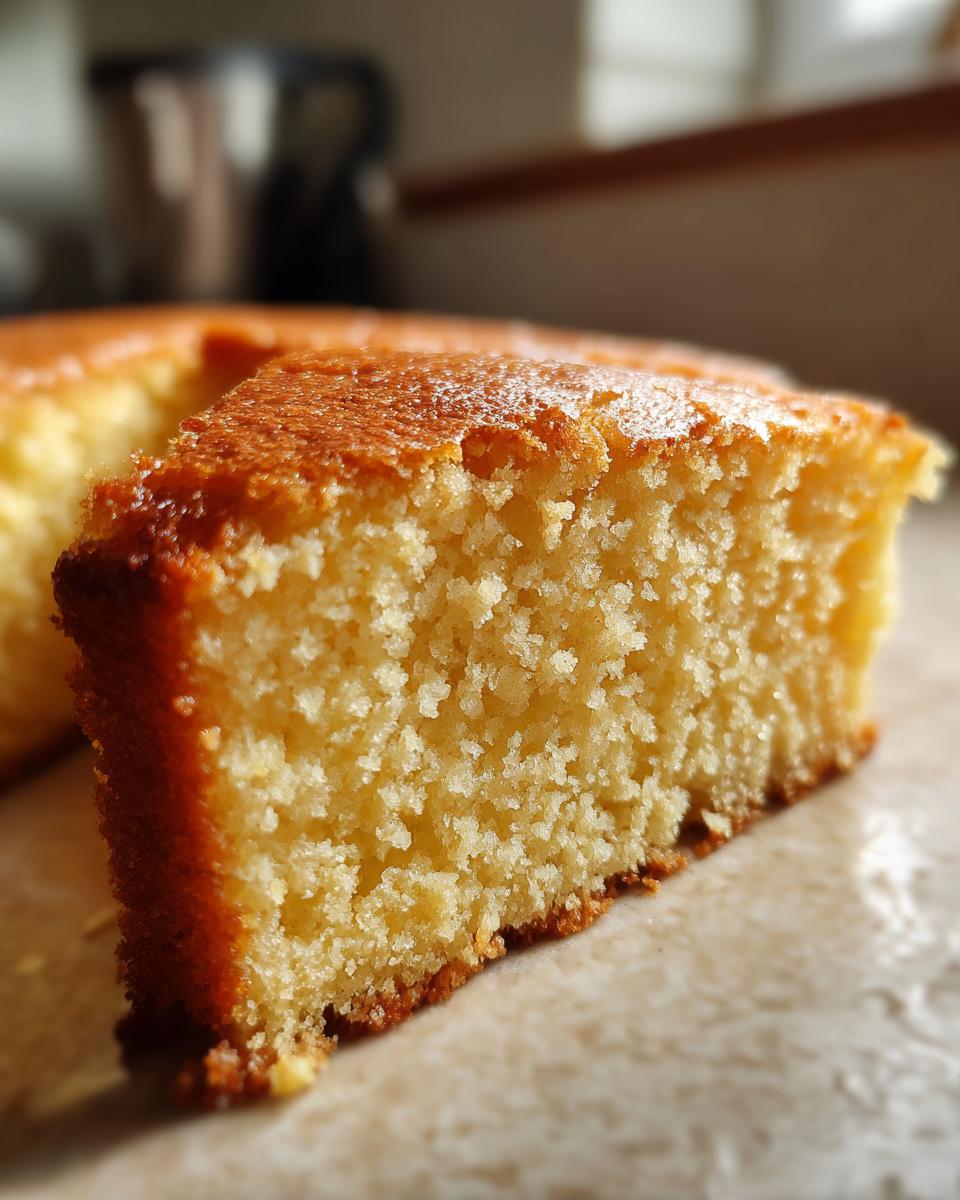 Eggless Vanilla Cake - detail 1