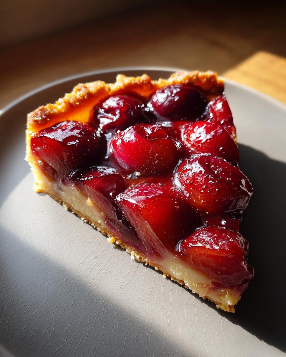 Flamande Plum Tart - detail 2