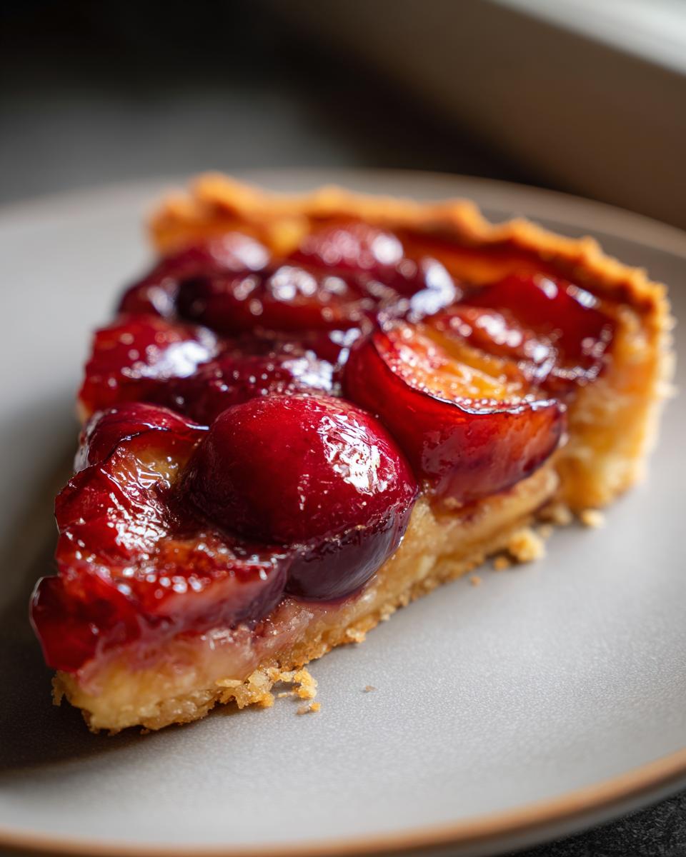 Flamande Plum Tart - detail 3