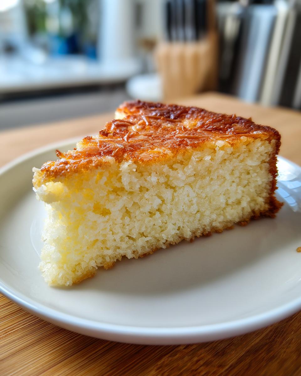 Flourless Coconut Greek Yogurt Cake - detail 4