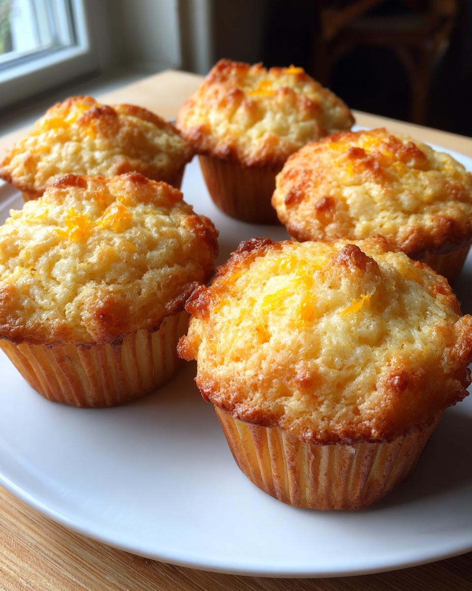 Fluffy Orange Muffins - detail 1