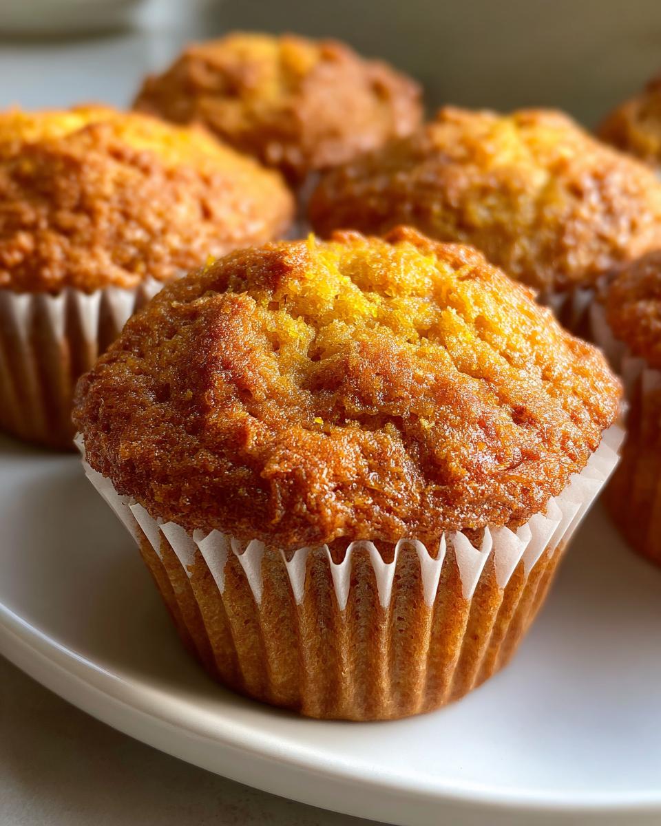 Fluffy Orange Muffins - detail 4