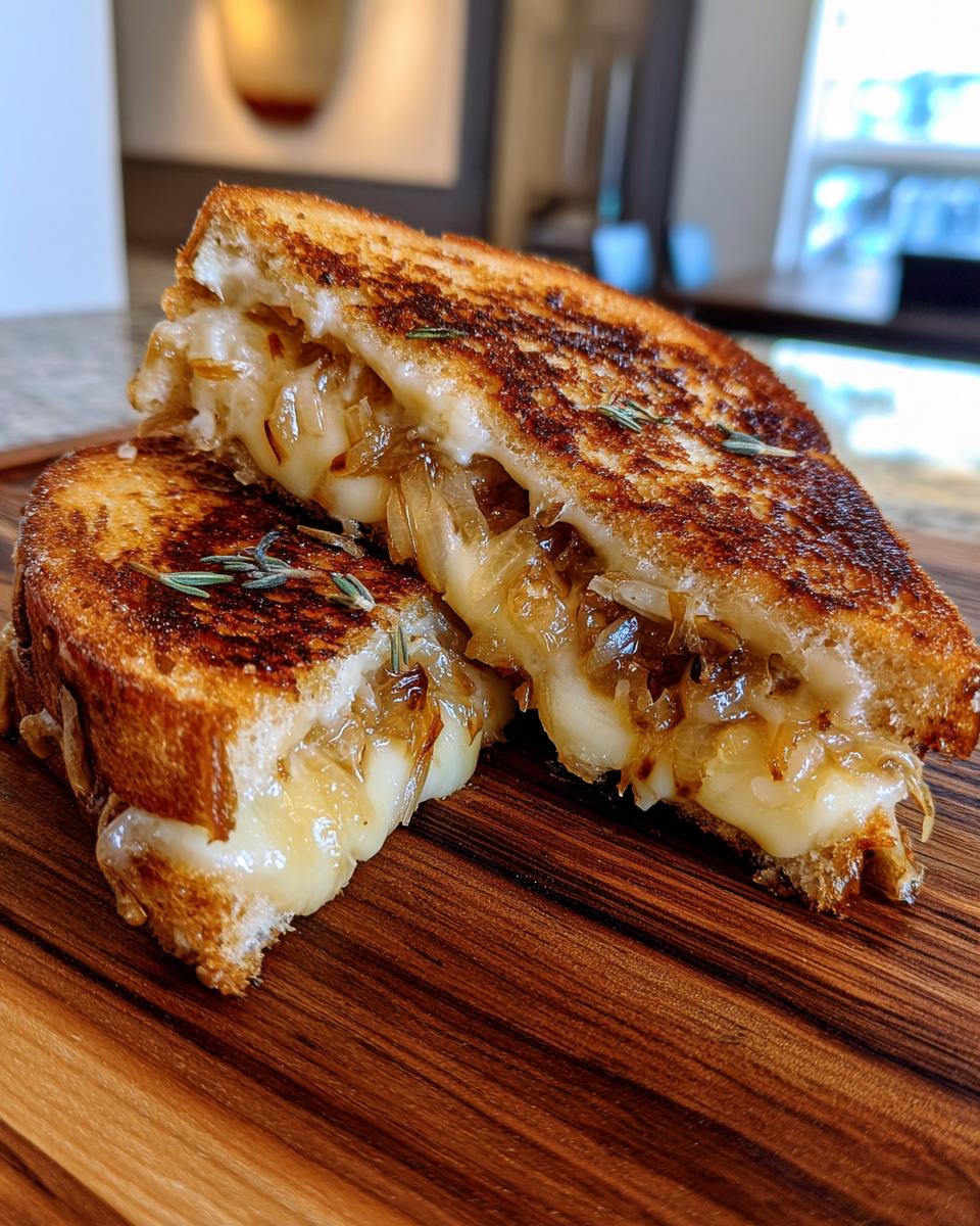 French Onion Grilled Cheese - detail 2