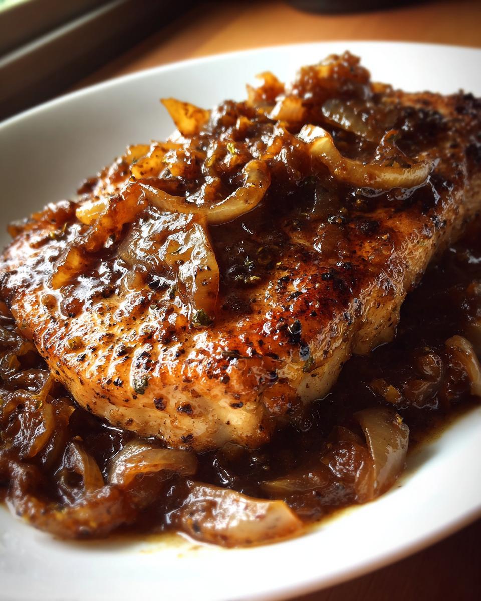French Onion Pork Chops - detail 3