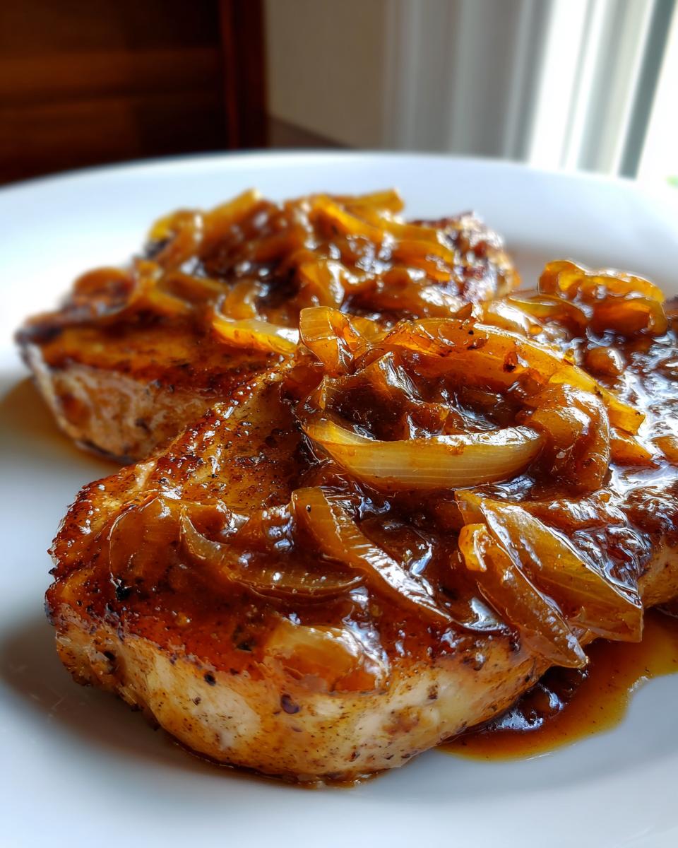 French Onion Pork Chops - detail 4