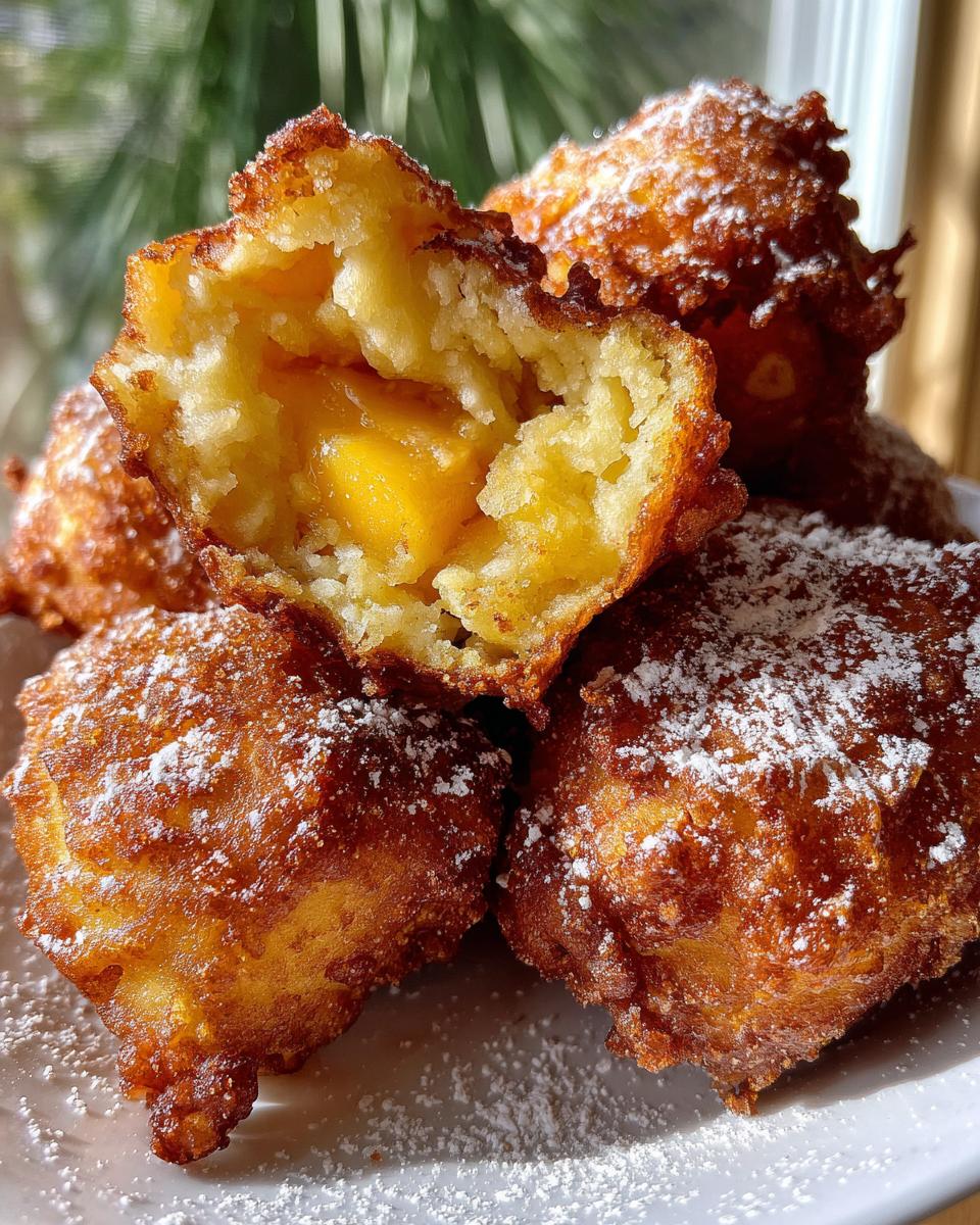 Fresh Peach Fritters - detail 1