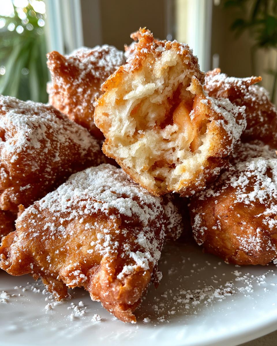Fresh Peach Fritters - detail 4