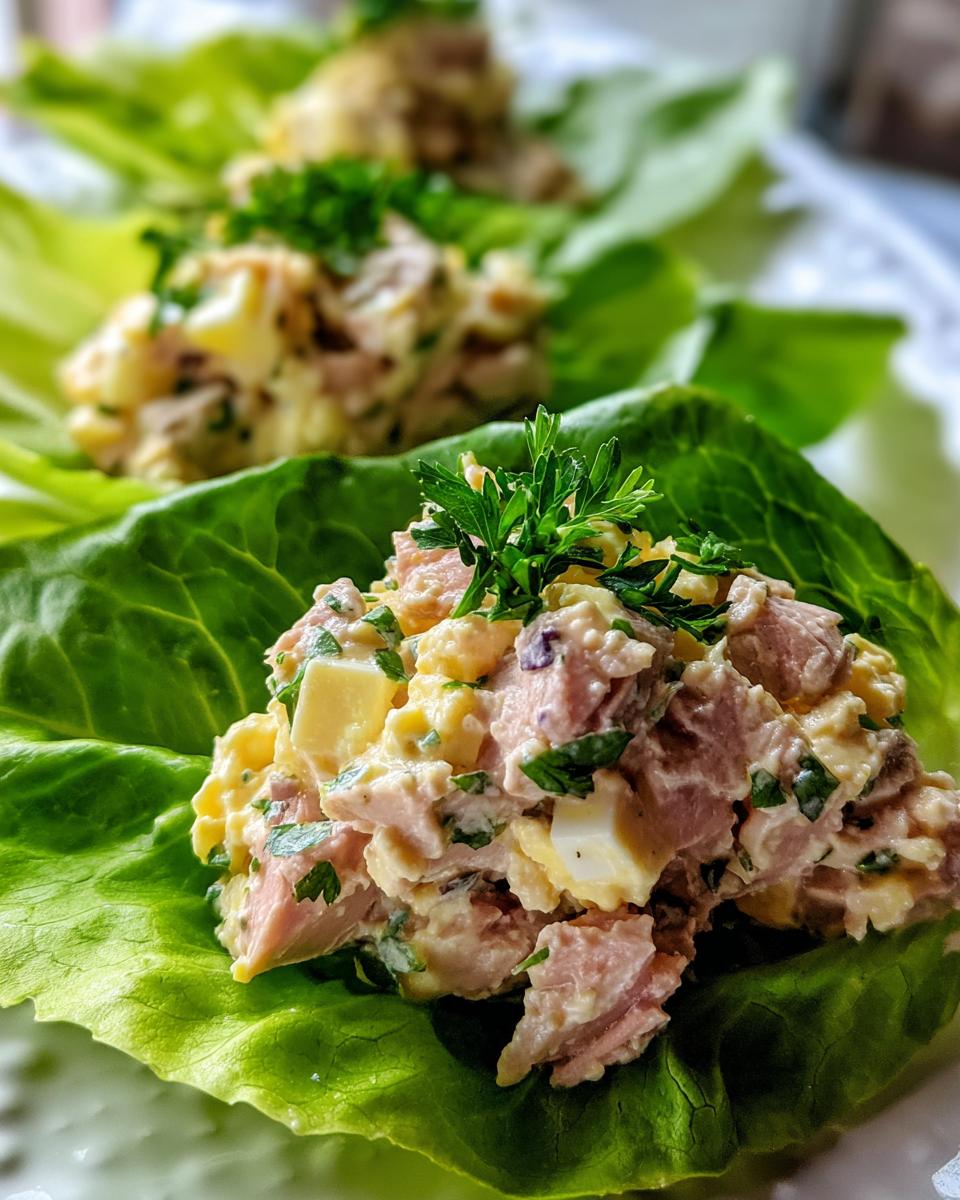 Fresh Tuna and Egg Salad - detail 2