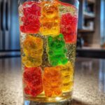 Frozen Gummy Bears in Sprite