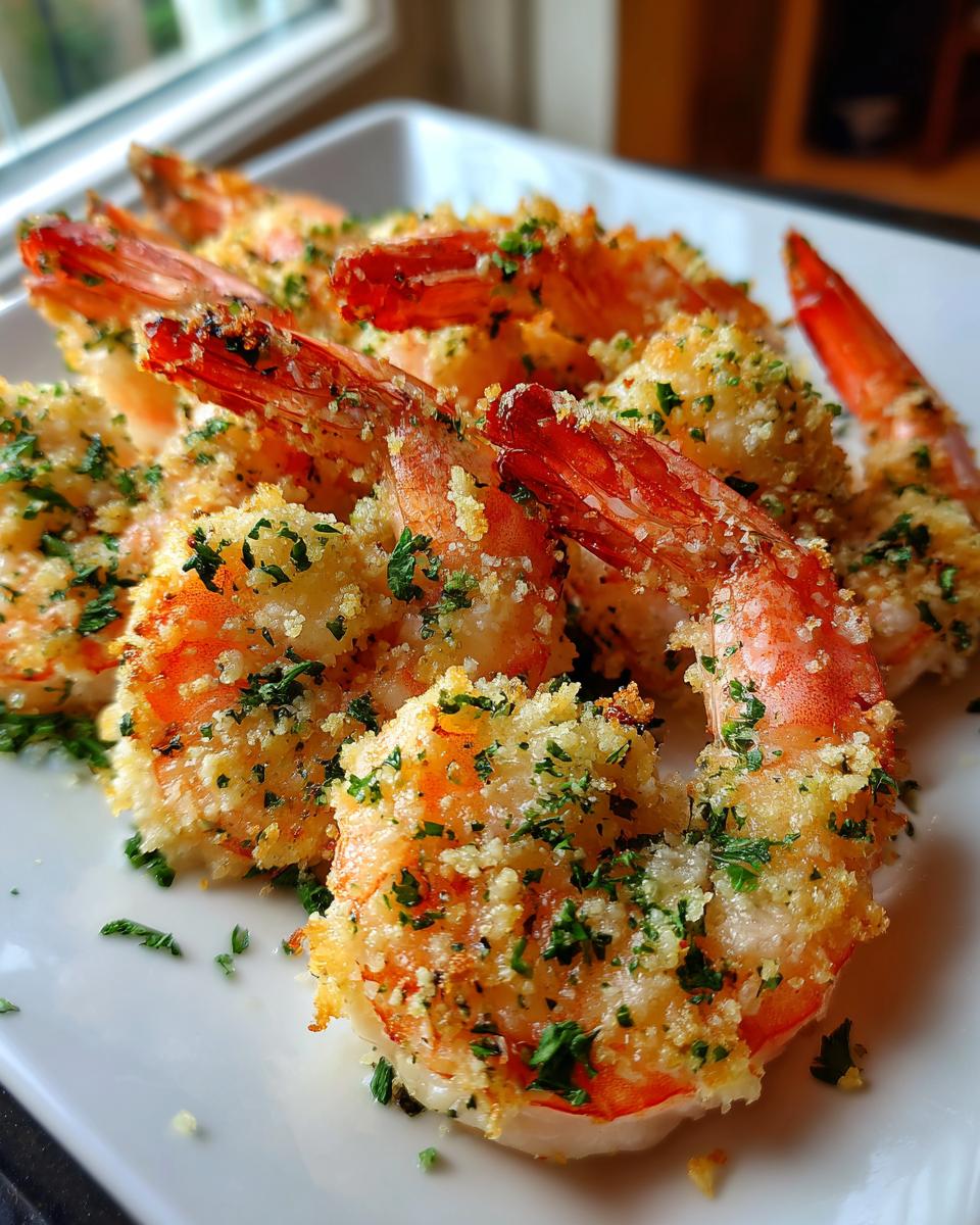 Garlic Parmesan Baked Shrimp - detail 1