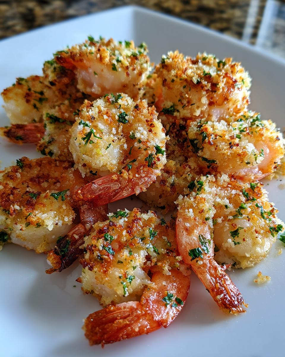 Garlic Parmesan Baked Shrimp - detail 3