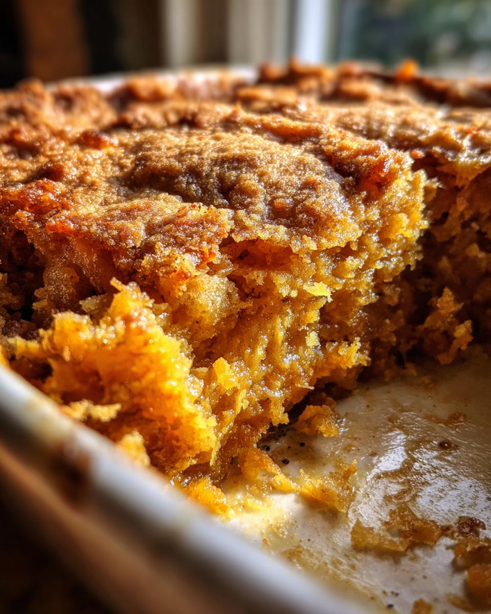 Grandma's Southern Sweet Potato Cobbler for Thanksgiving - detail 1