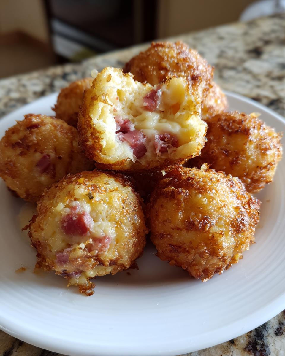 Ham and Cheese Cake Pops - detail 1