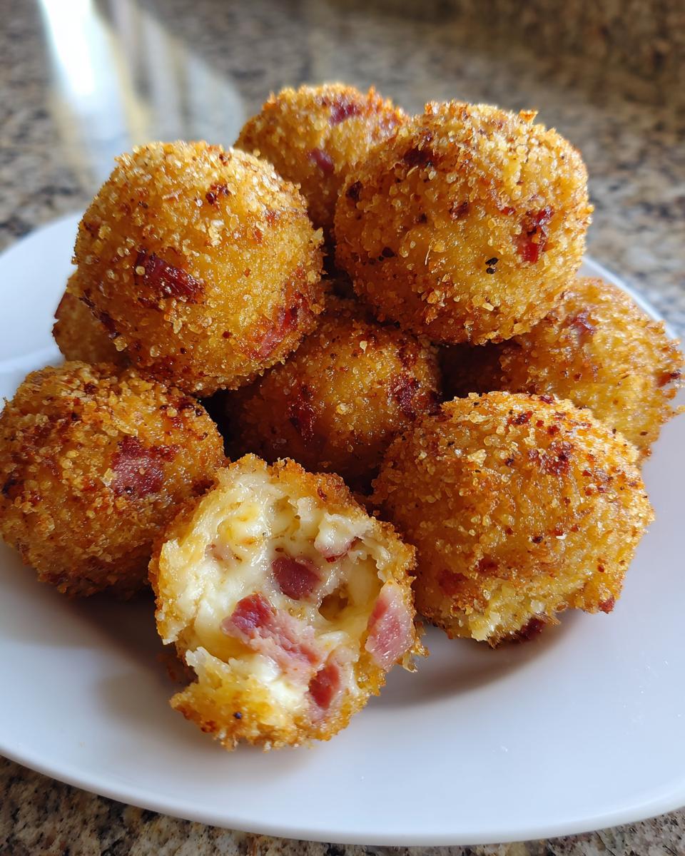Ham and Cheese Cake Pops - detail 3