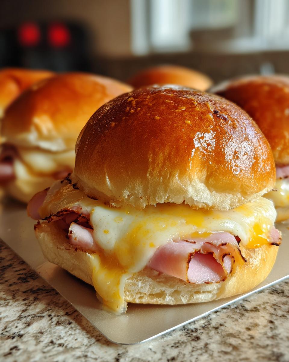 Ham and Cheese Sliders - detail 4