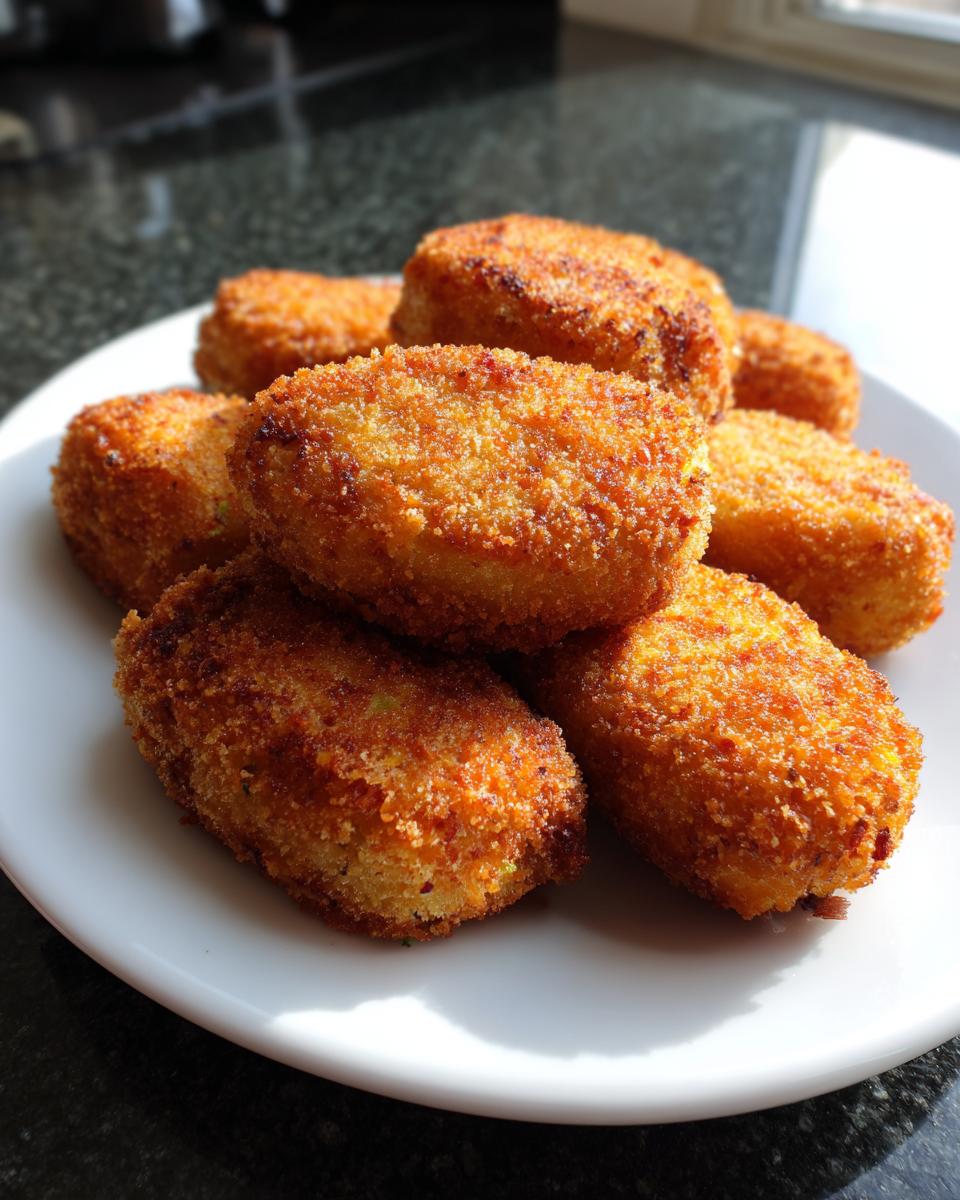 Healthy Baked Vegetable Croquettes - detail 2