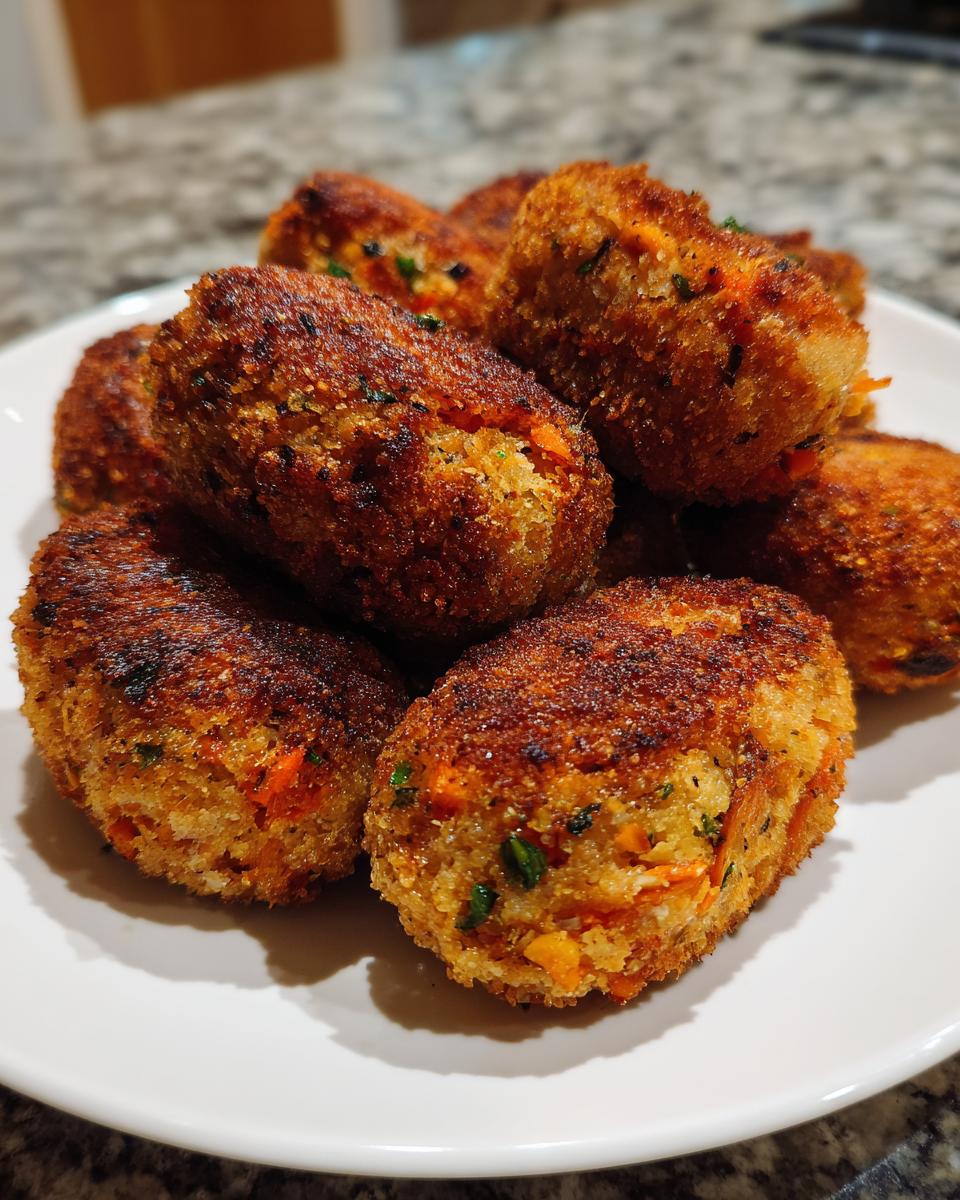 Healthy Baked Vegetable Croquettes - detail 3