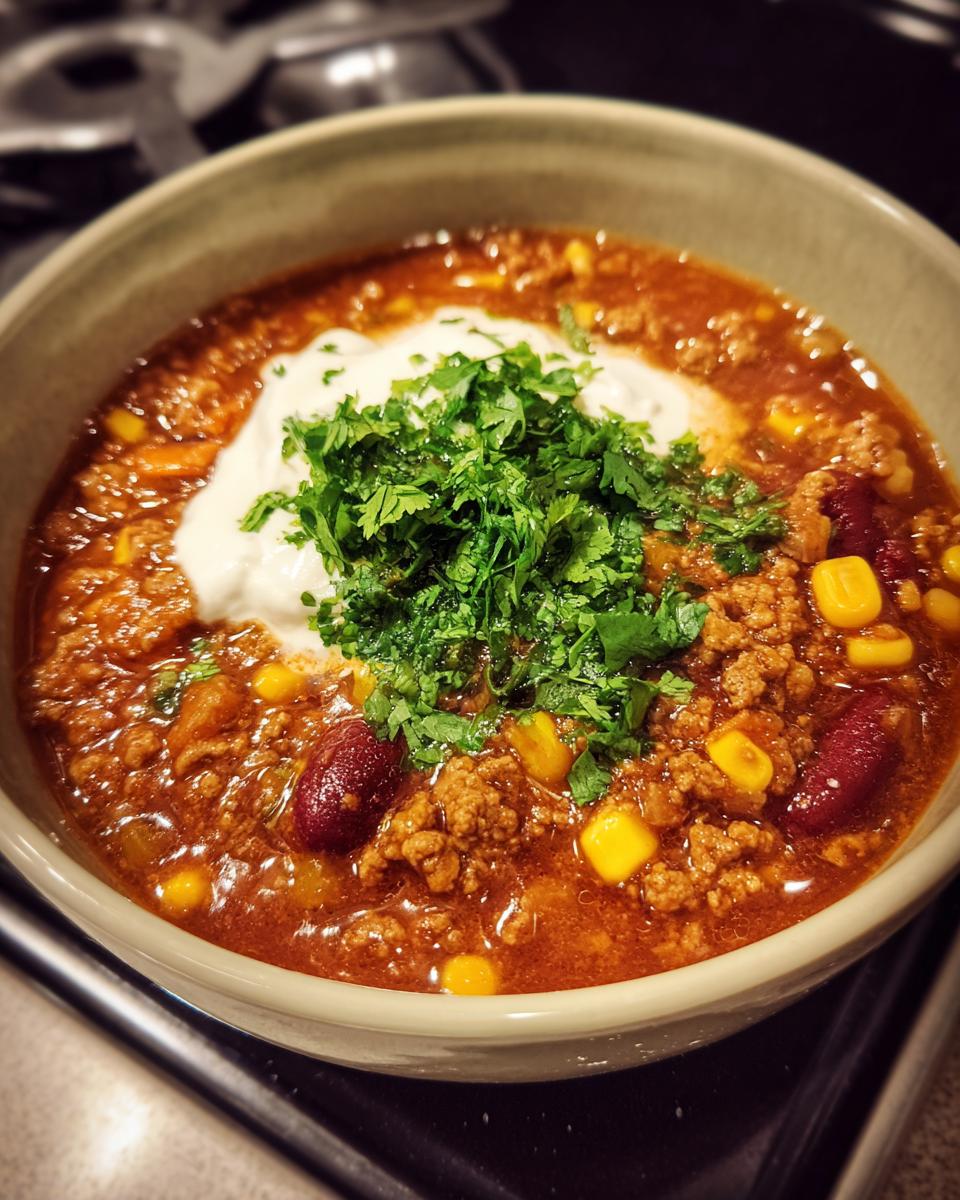 Hearty Taco Soup - detail 1