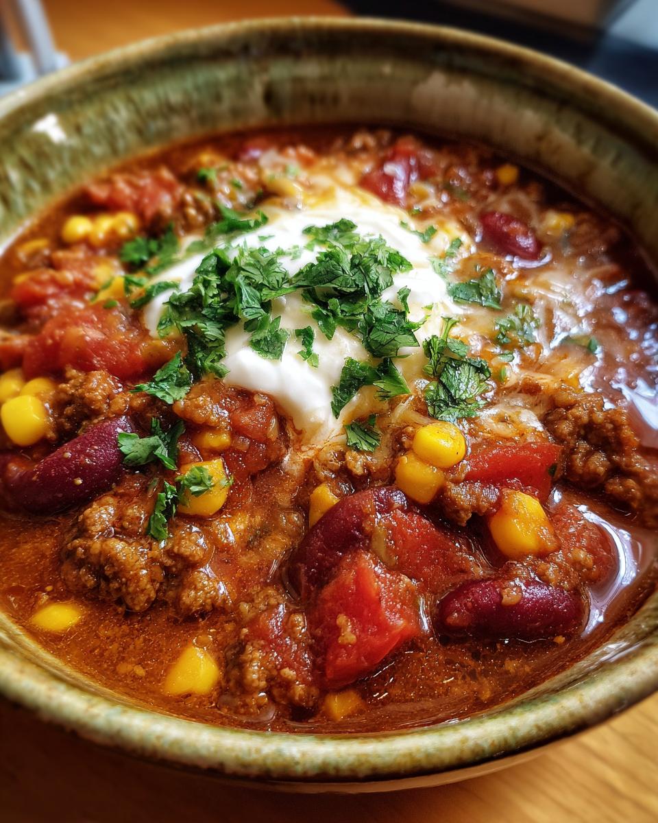 Hearty Taco Soup - detail 2