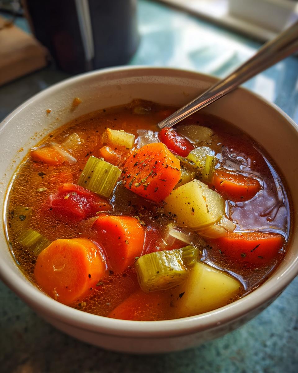 Hearty Vegetable Soup - detail 1