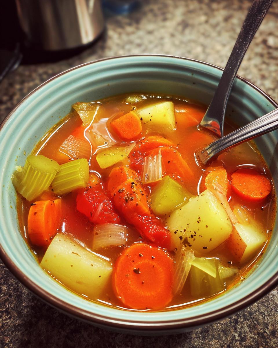 Hearty Vegetable Soup - detail 2