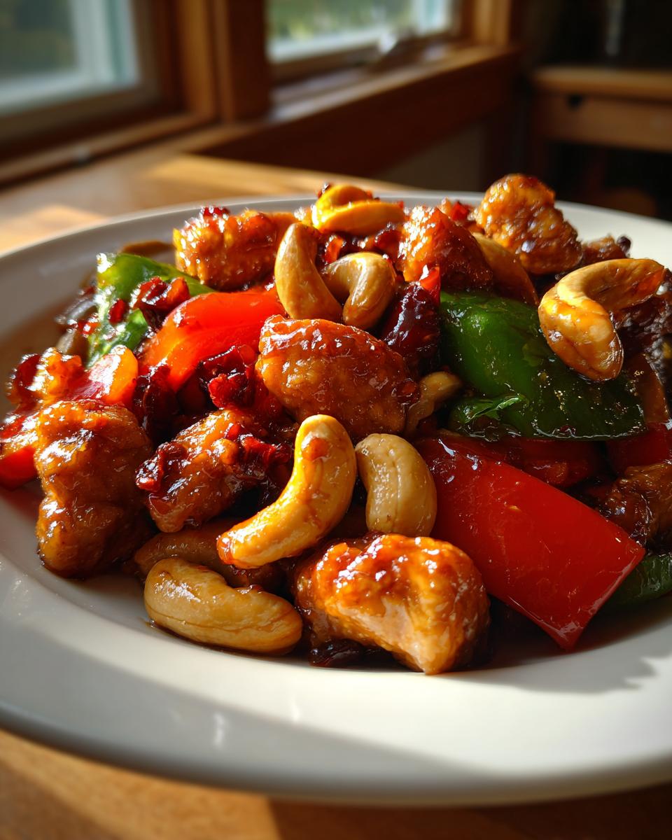 Homemade Cashew Chicken - detail 1