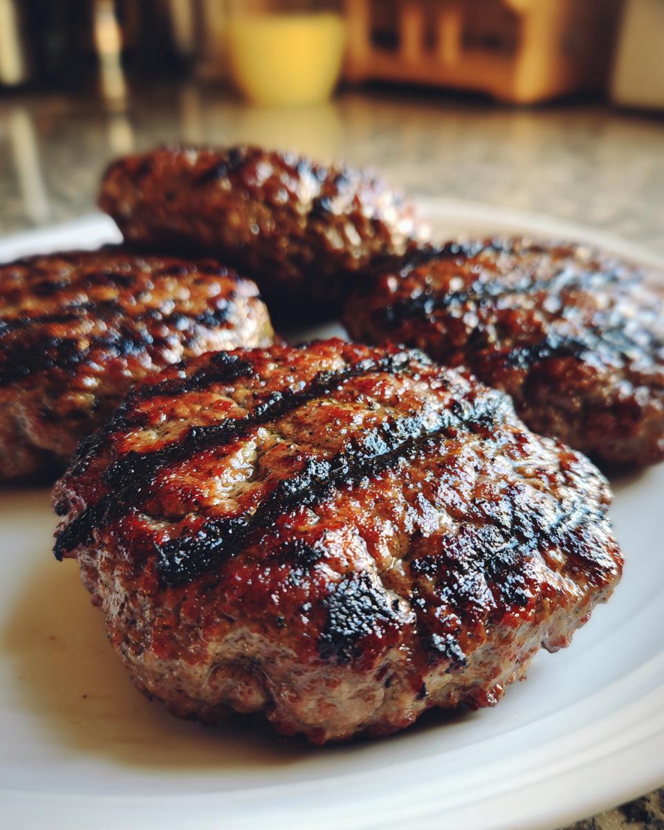 Homemade Hamburger Patty - detail 4