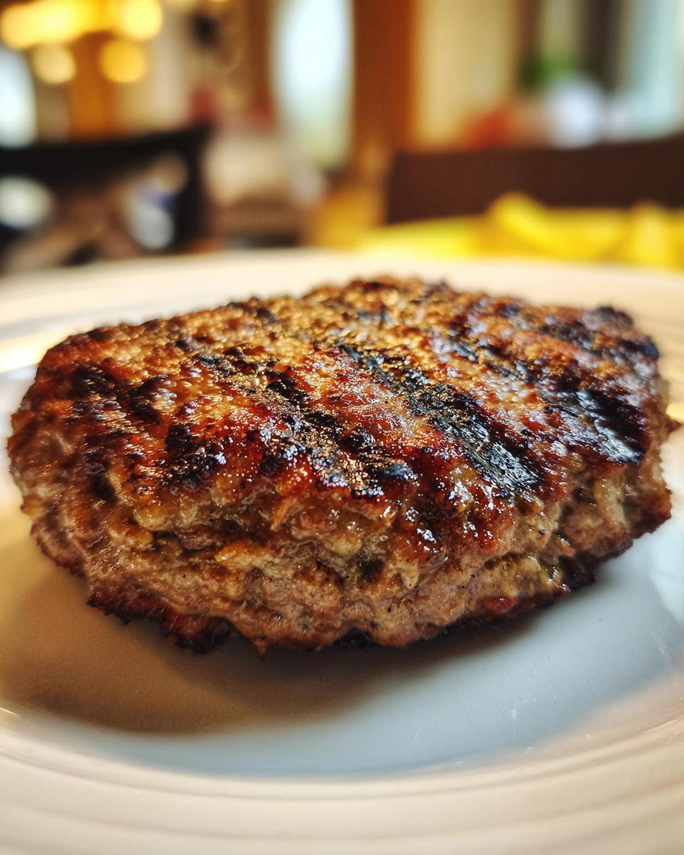 Homemade Hamburger Patty - detail 5