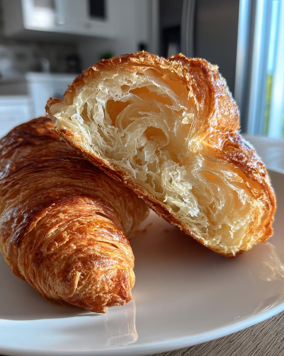 Homemade Melting Croissants for Christmas - detail 1