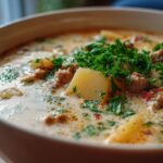 Italian Sausage Potato Soup